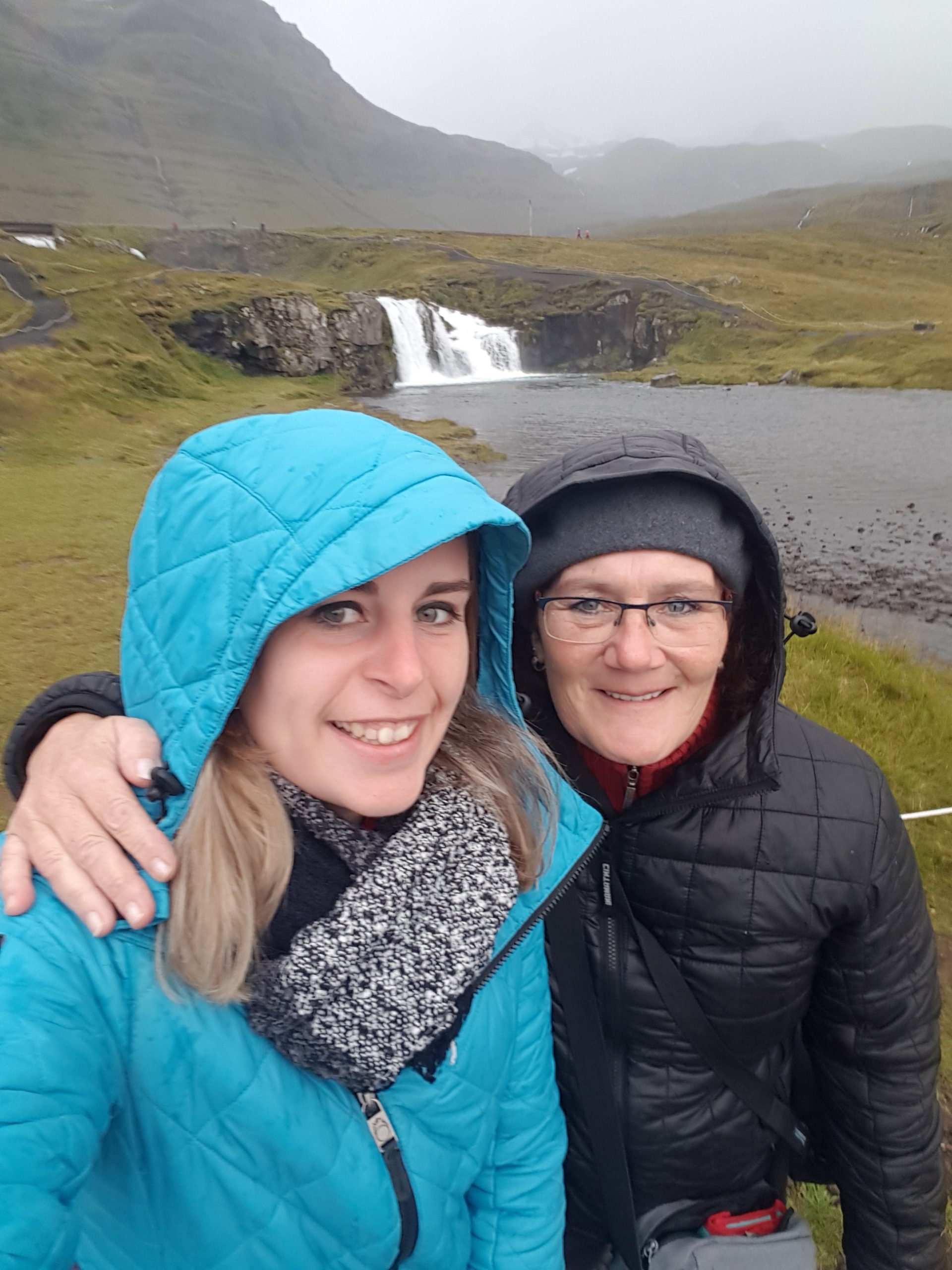 Kirkjufellsfoss Marieke en Idy