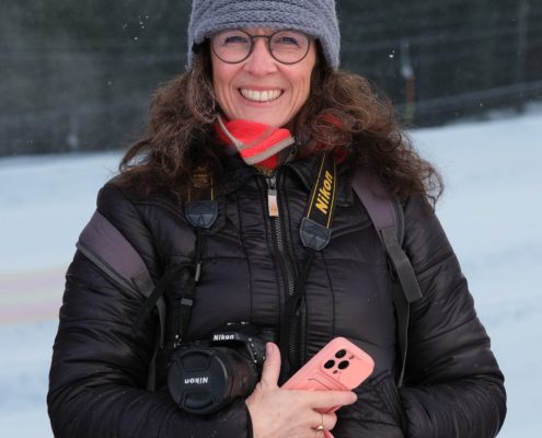 Barbara onderweg in Zweeds Lapland_Nyncke