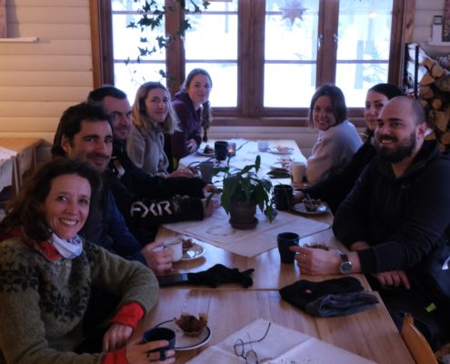 Lunch in Zweeds Lapland - Zweden