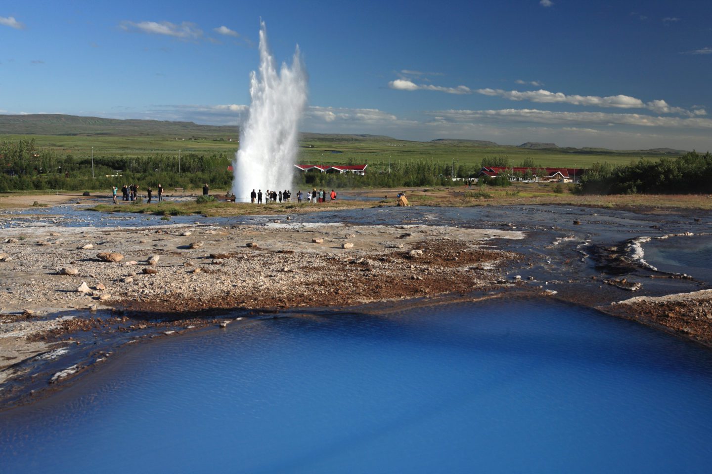 IJsland inspiratie Geysir, geiser Strokkur