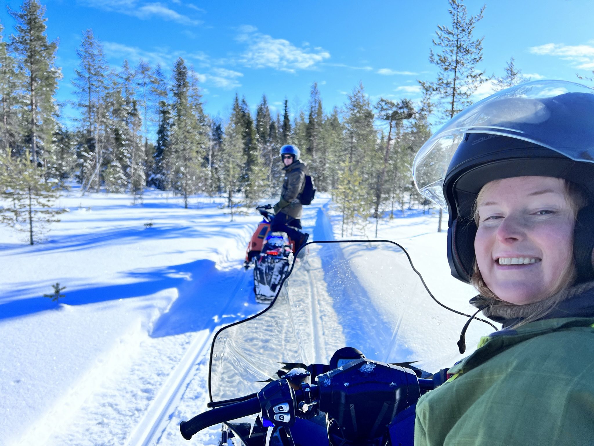 Sneeuwscootertocht Granö Beckasin