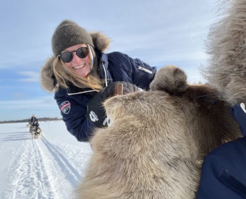 Huskysledetocht Wild Lapland in Zweeds Lapland