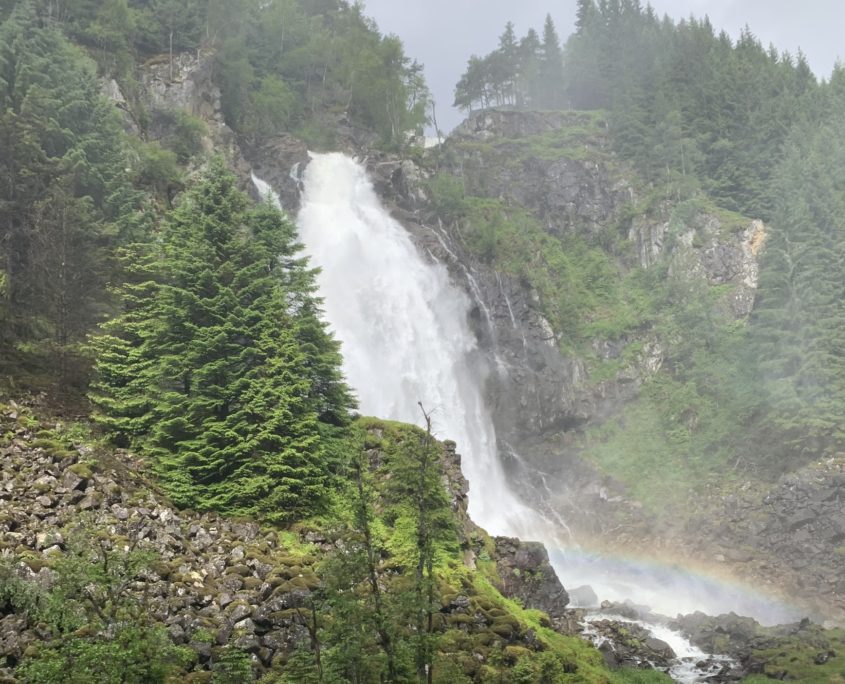 Noorwegen Espelandsfossen