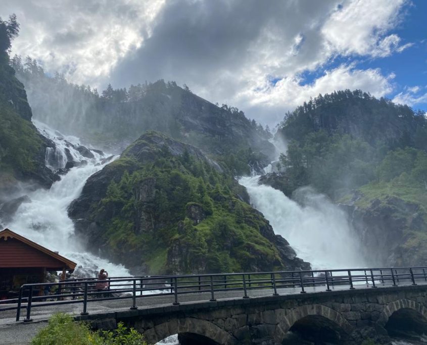 Noorwegen Låtefoss