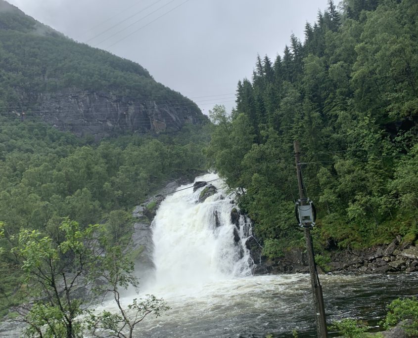 Noorwegen Mørkhølsfossen