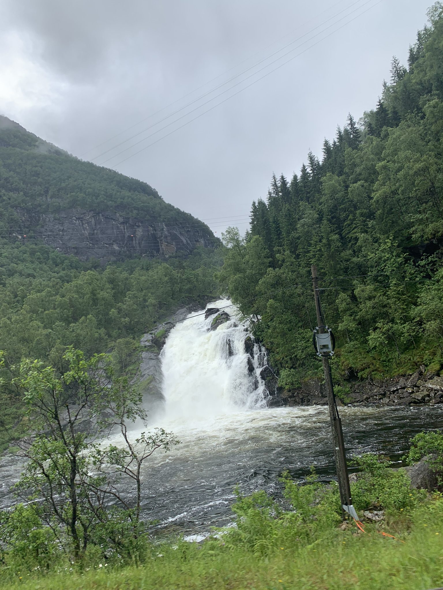 Noorwegen Mørkhølsfossen