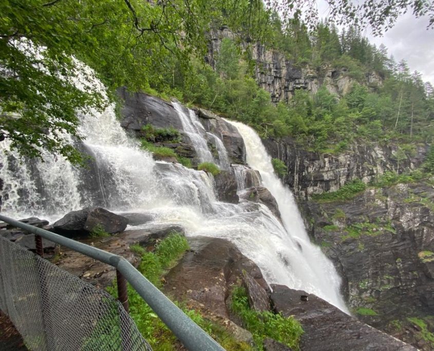 Noorwegen Skjervsfossen