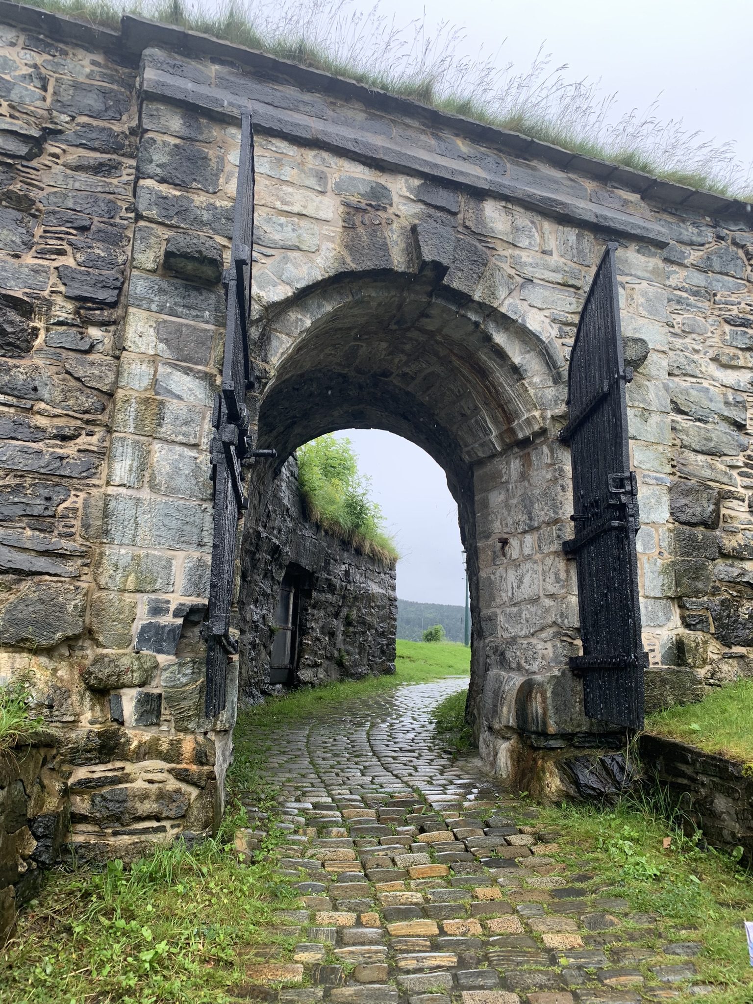 Noorwegen bergen open poort