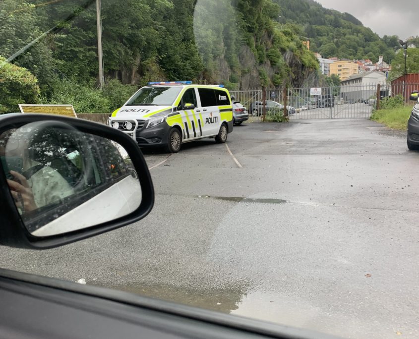 Noorwegen vertrek uit bergen