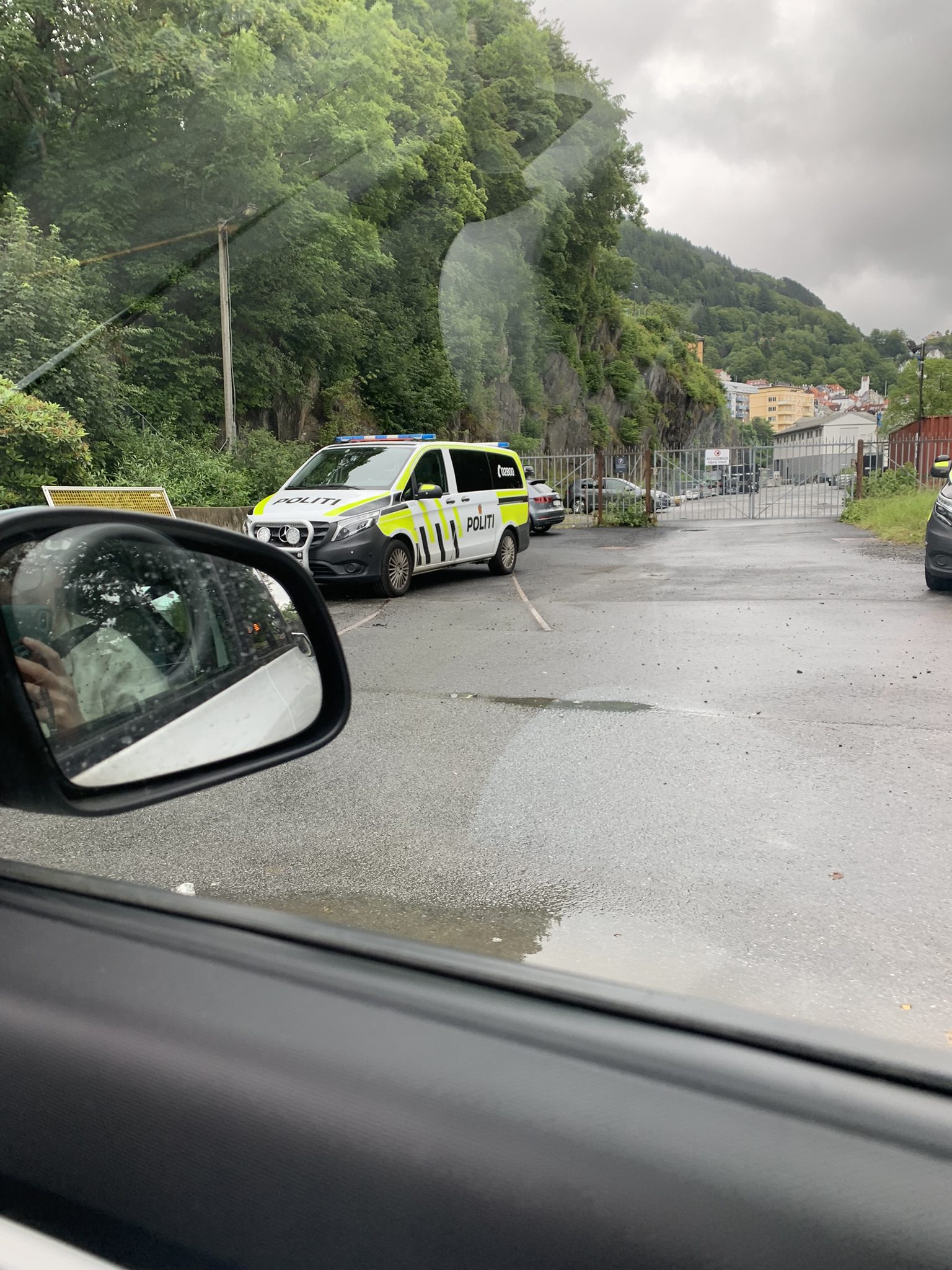 Noorwegen vertrek uit bergen