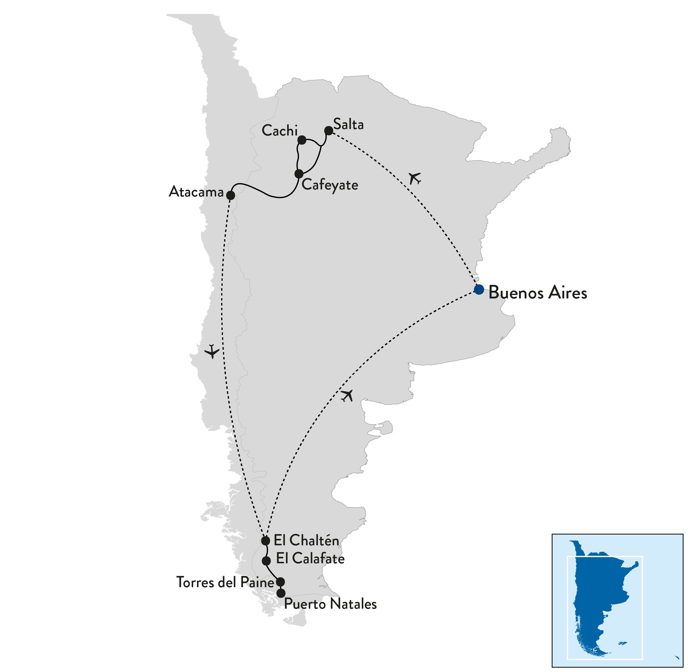 Rondreis Argentinië