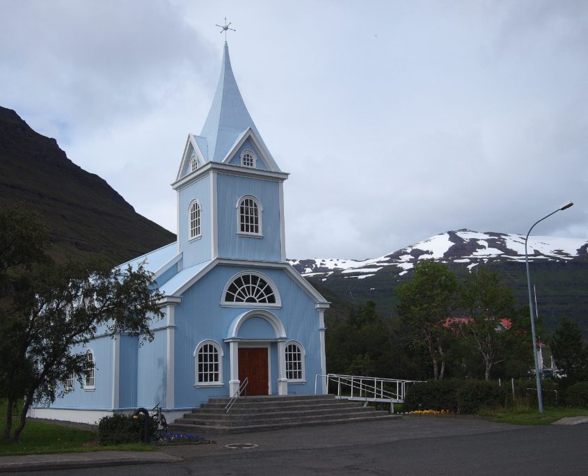 Seyðisfjörður in IJsland