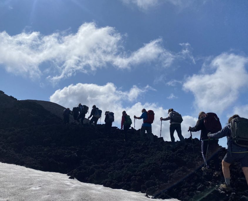 Laugavegur Groepsreis Anna Rottier - 1 aug - laatste wandeldag