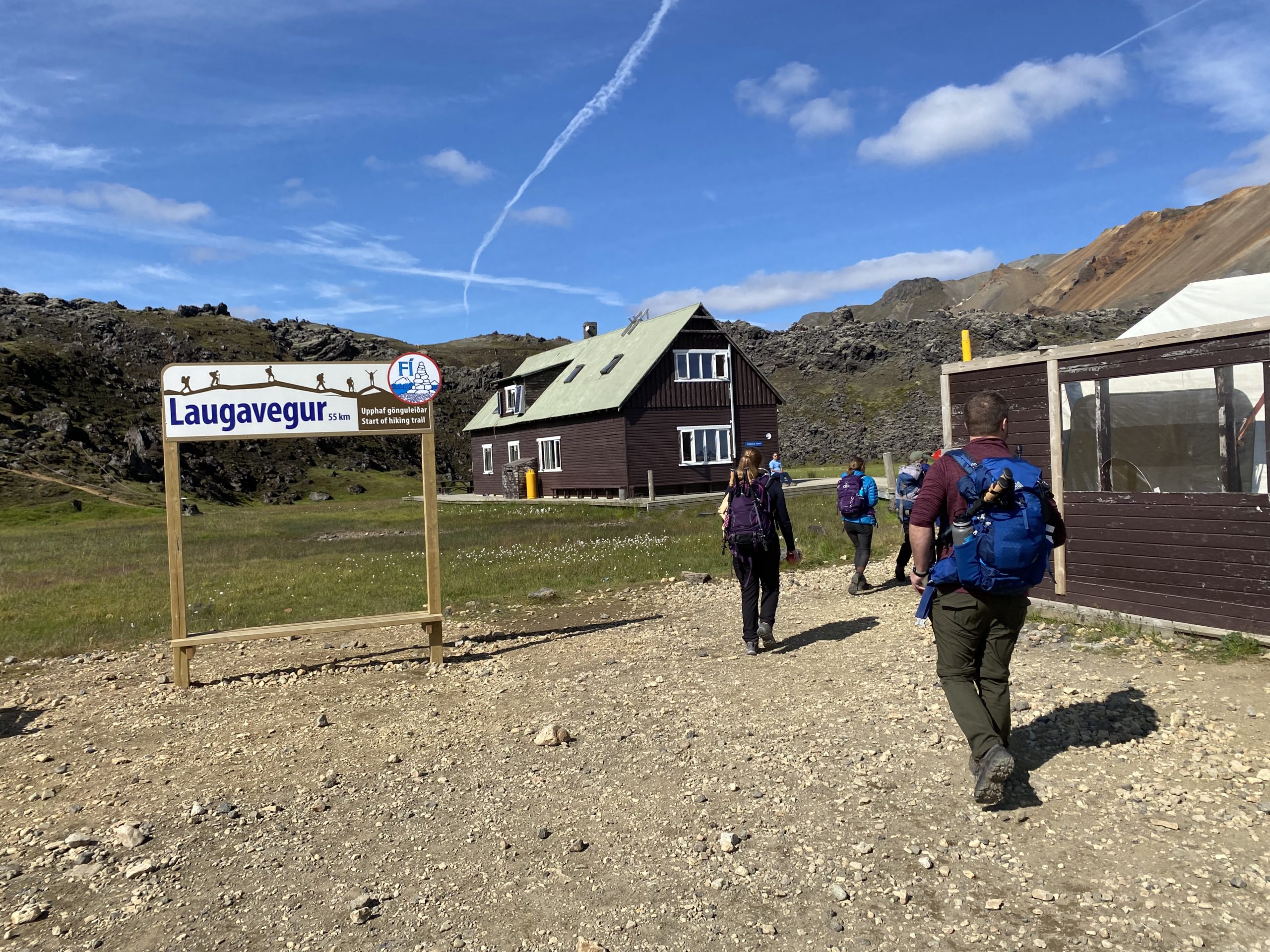 Laugavegur Groepsreis Anna Rottier - 28 juli - Landmannalaugar aankomst