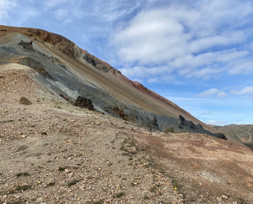 Laugavegur Groepsreis Anna Rottier - 28 juli - Landmannalaugar naar Hrafntinnusker