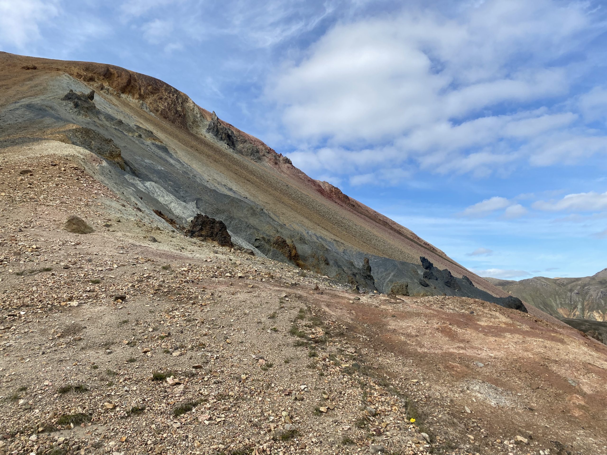 Laugavegur Groepsreis Anna Rottier - 28 juli - Landmannalaugar naar Hrafntinnusker