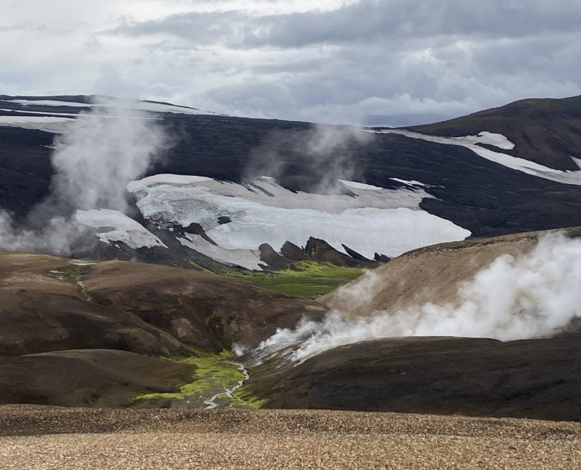 Laugavegur Groepsreis Anna Rottier - 28 juli - Landmannalaugar - warme bronnen