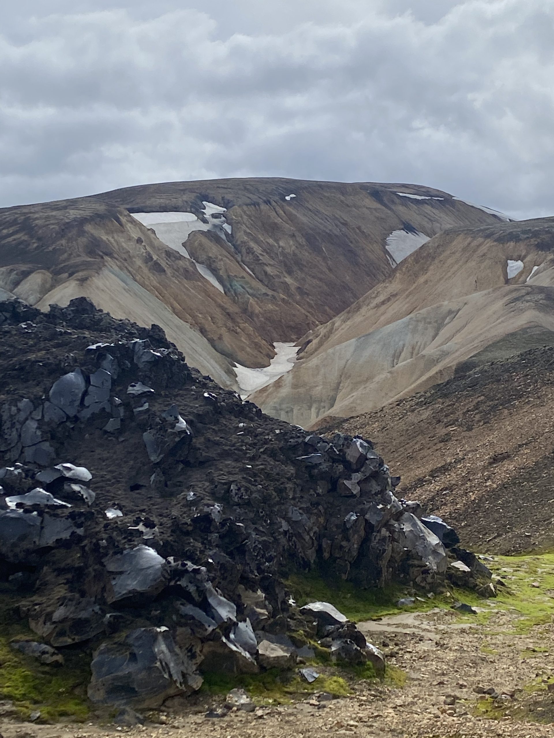 Laugavegur Groepsreis Anna Rottier - 28 juli - berg 3