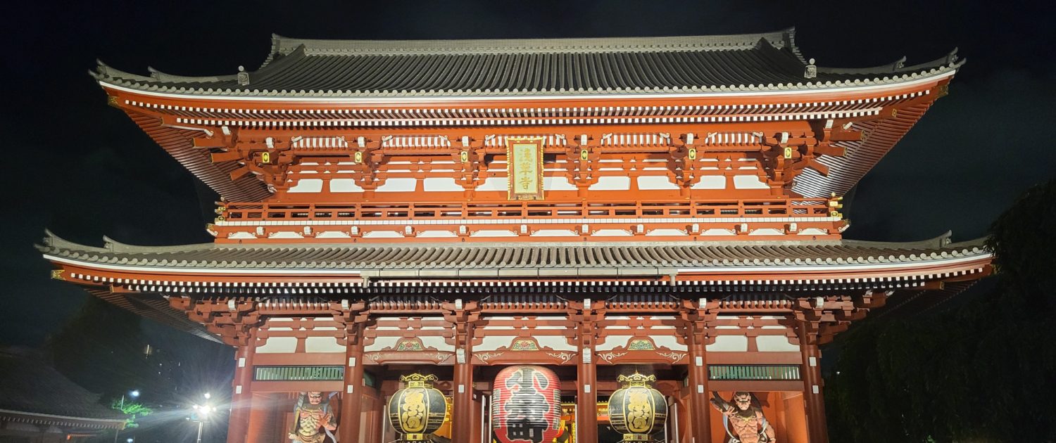 Senso-ji by night