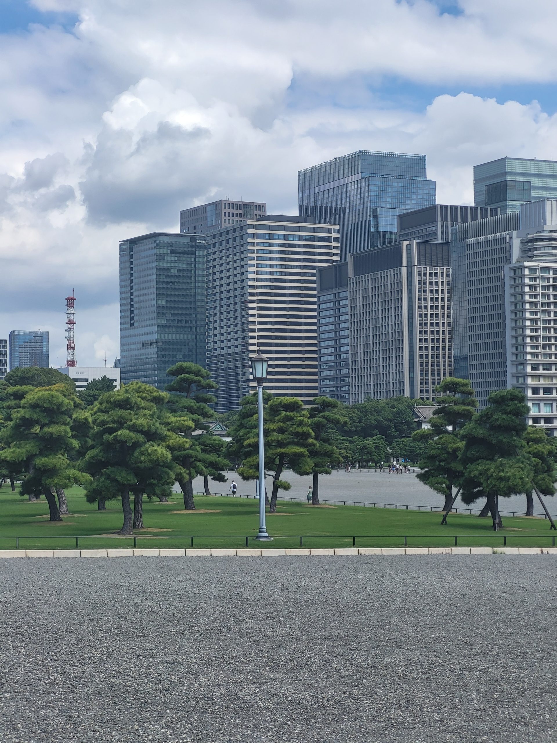 Tokyo Imperial Castle tuin