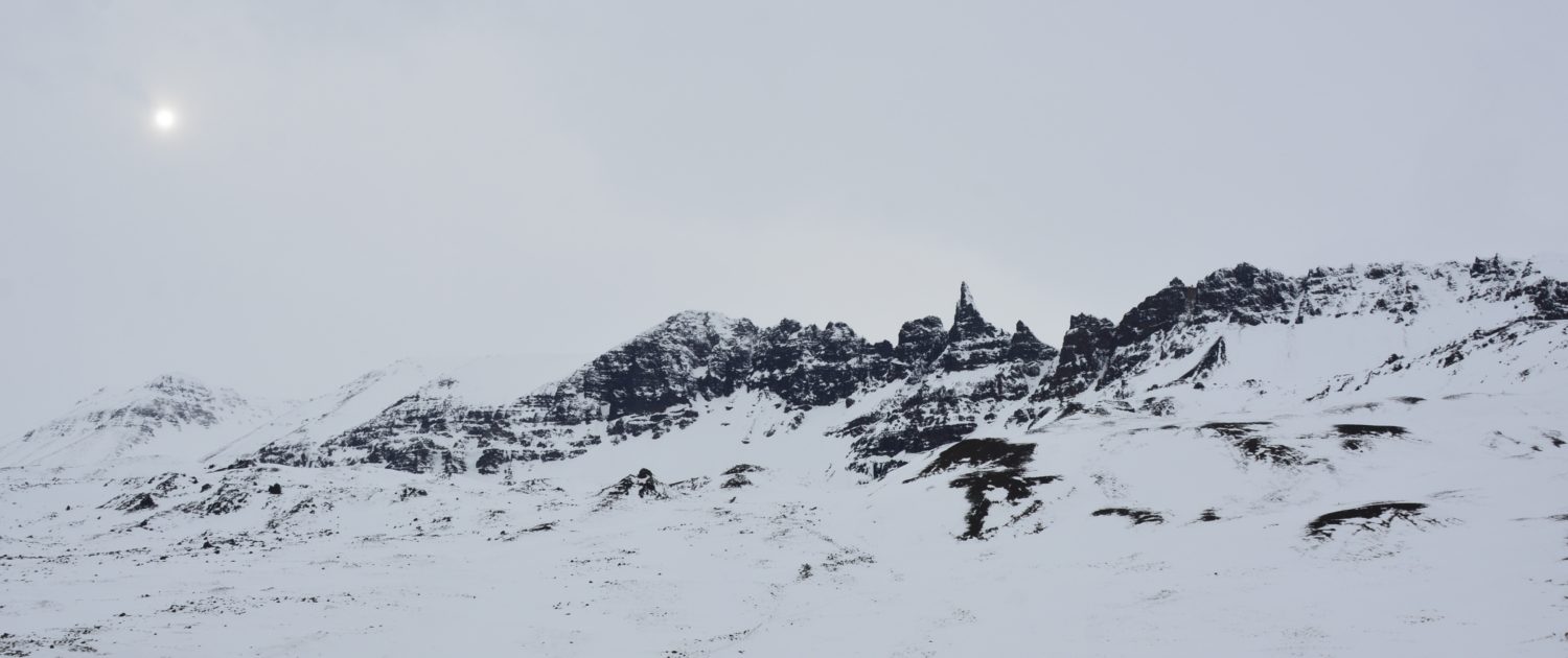 Hoogvlakte tussen Glaumbær en Akureyri