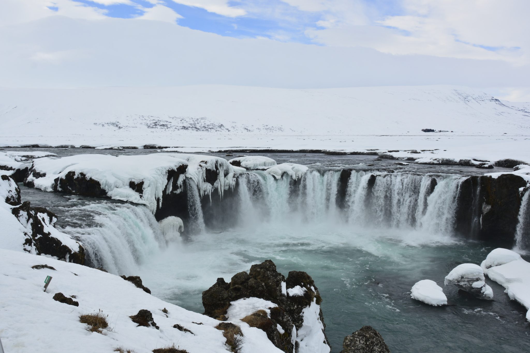 IJsland in april - Goðafoss