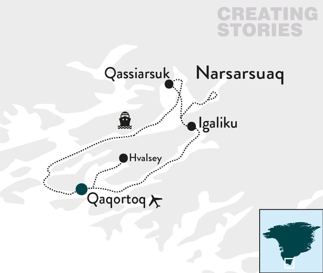 Groenland - UNESCO erfgoed in 5 dagen - 2025_Tekengebied 1