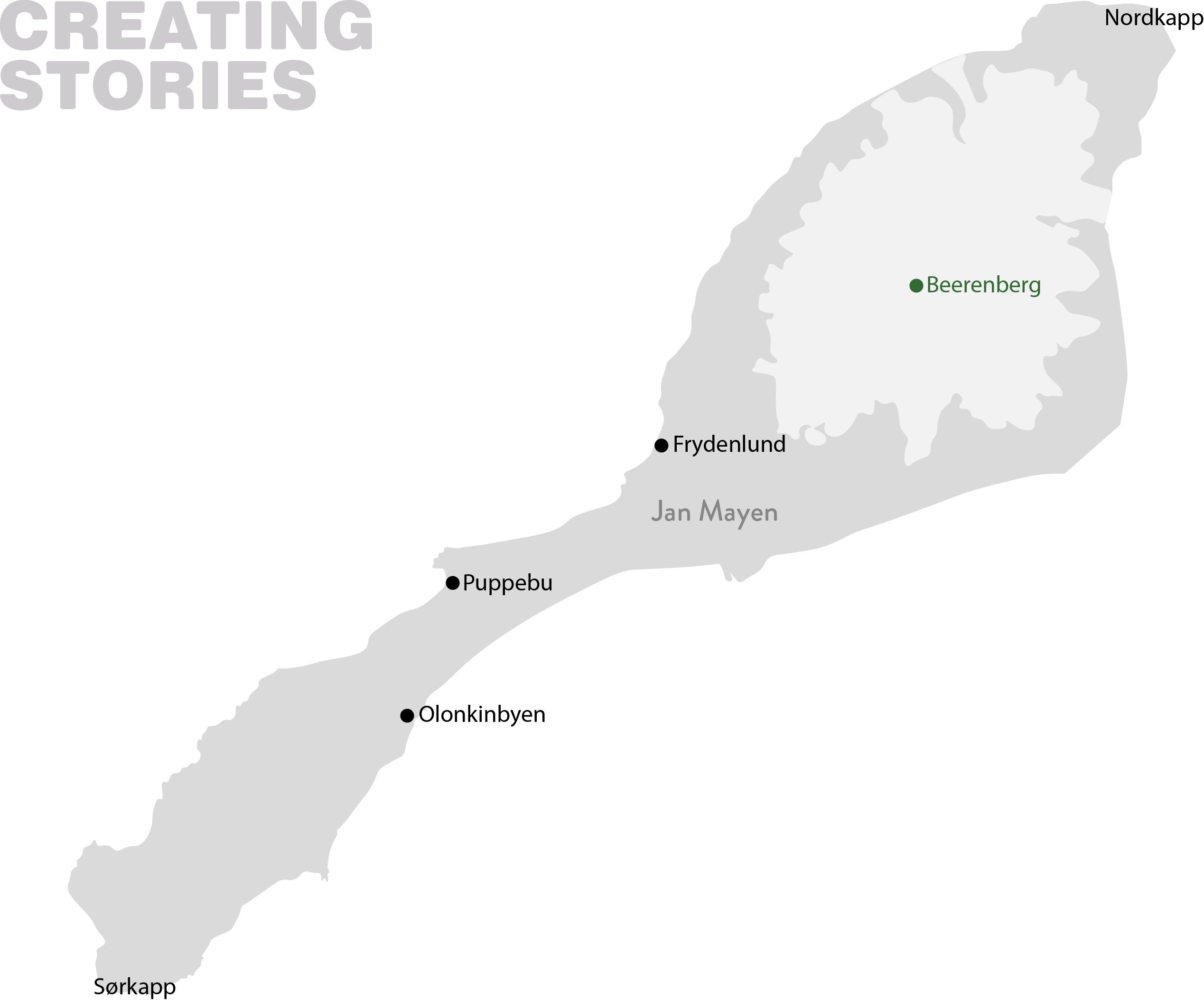 Basiskaart Jan Mayen