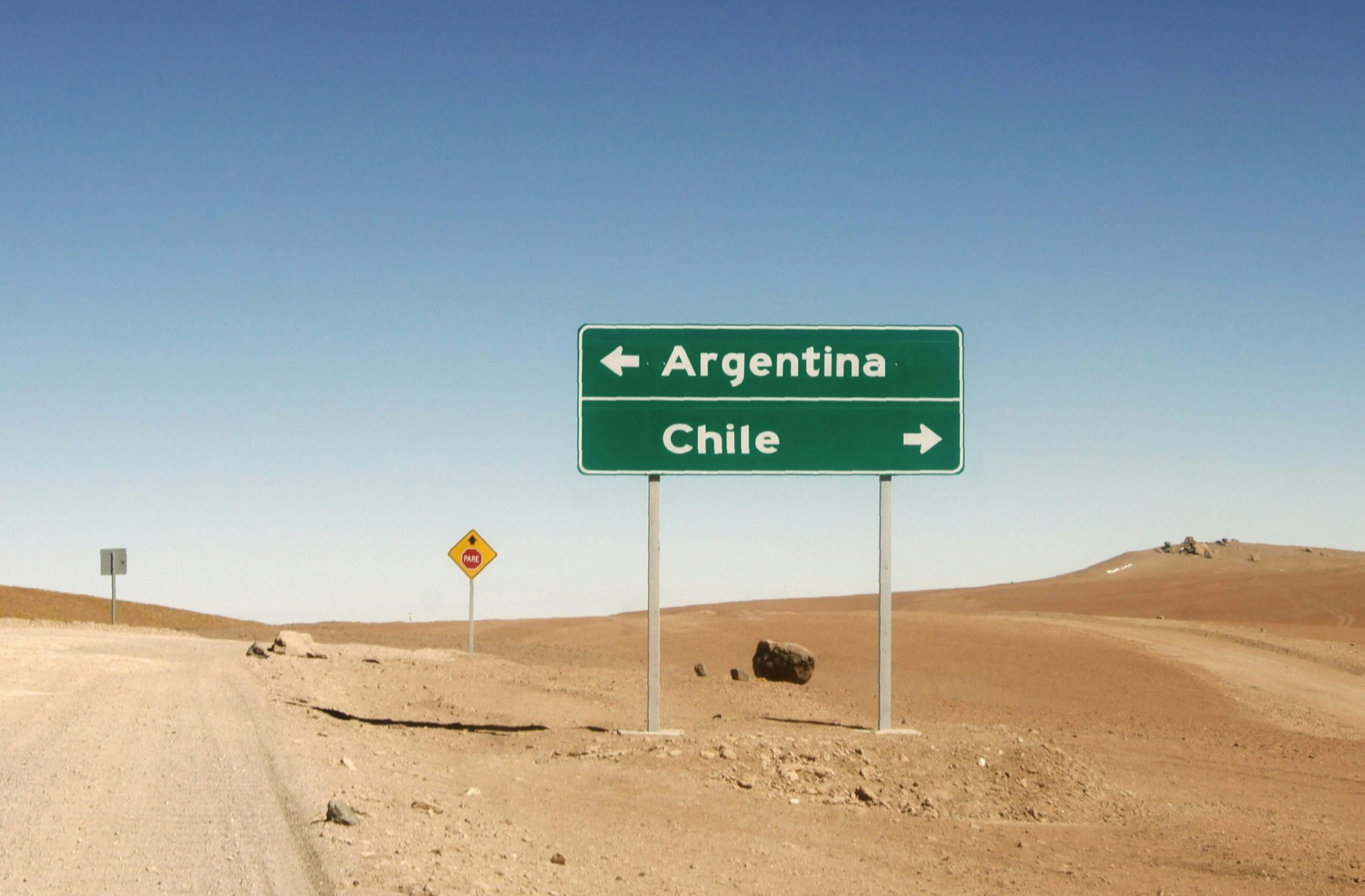 Invoerbepalingen en reisdocumenten Patagonië