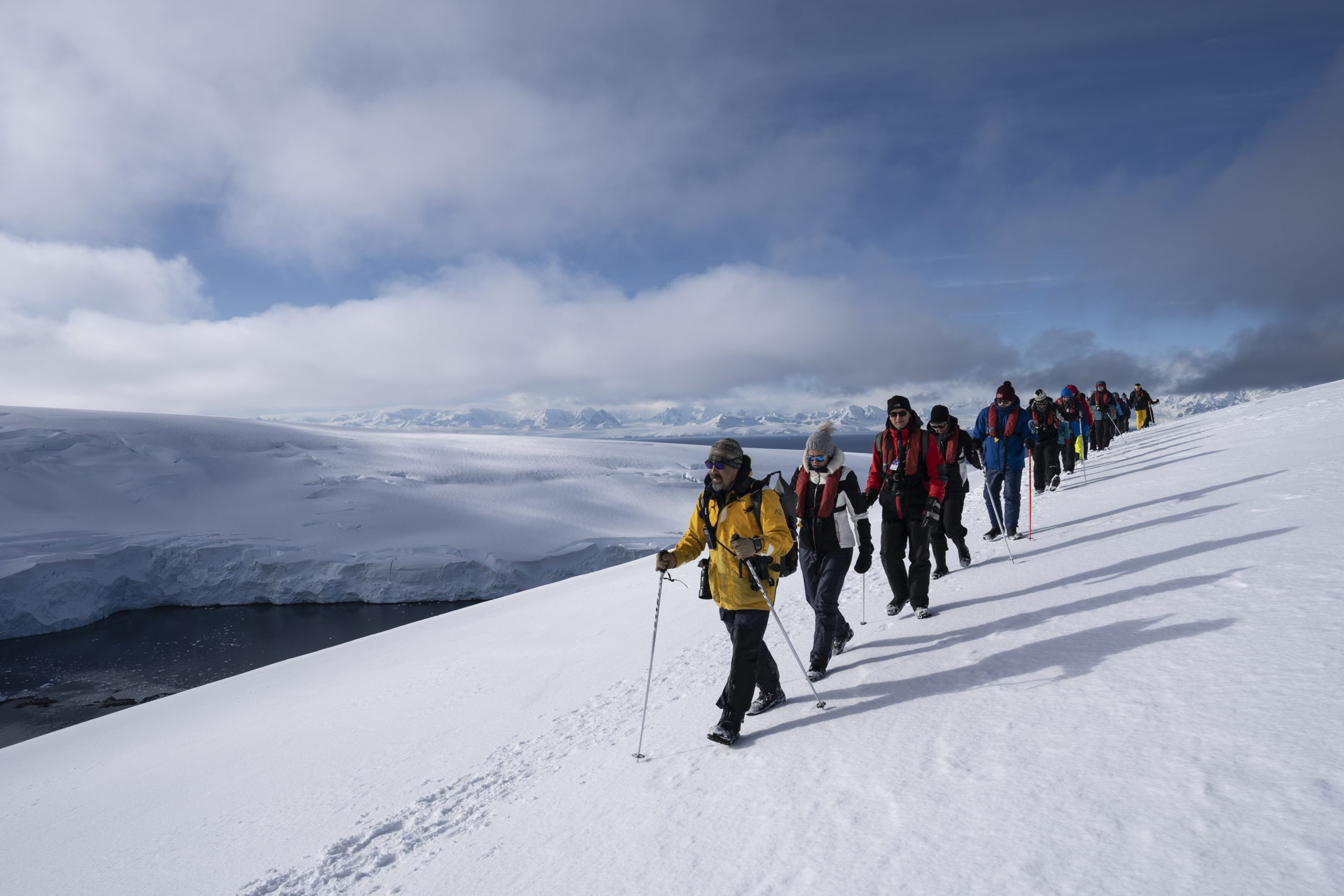 Hiken op Antarctica